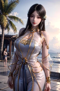 [AI Generated] kuzan - 斗破苍穹-纳然嫣然+云韵+柳菲