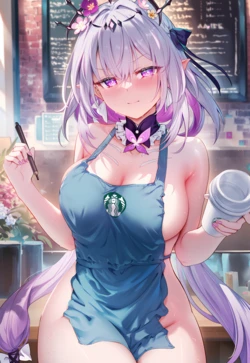 [Shinkualtt] 咖啡店员遐蝶 | カフェキャストリス [AI Generated] 作品封面