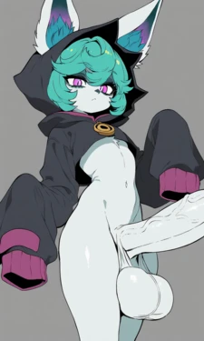 Hung Femboy Vex (A.I. image set) [AI Generated] 作品封面