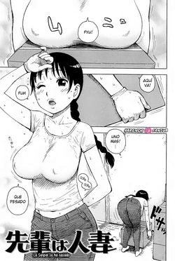 [Karma Tatsurou] Senpai ha Hitozuma | La Senpai se ha casado (In Mama)  [Spanish] [Harenchi no Fansub]