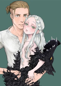 [極中生活] 獣の魔女が抱く恋と加護 作品封面