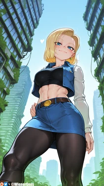 Android 18 (Dragon Ball Z) WienerGens AI Generated 作品封面