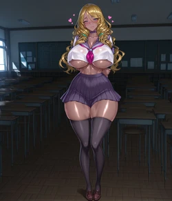 [spe-than] Kirara Akutsu uniform sex (Patreon) [AI Generated]