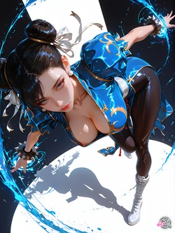 Patreon - AiXotic - Chun Li | Street Fighter [AI GENERATED] 作品封面