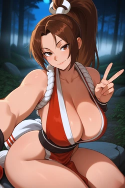 WaifuInvoker Mai Shiranui | KOF 🔥 [AI Generated] 作品封面