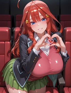 (Oki Senpai) 🍈🍈中野五月 Itsuki Nakano (Patreon) [AI Generated] 作品封面