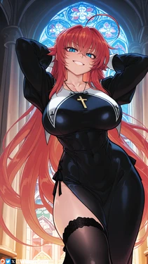 Rias Gremory (Highschool DXD) WienerGens AI Generated 作品封面