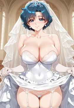 ChocoPizza - sailor mercury 499p (Patreon) [AI Generated] 作品封面