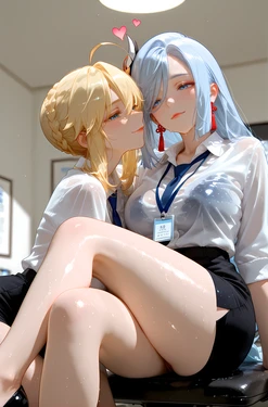 [chefcookwaifu] Shenhe x Artoria (R18) [AI Generated] 作品封面