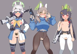 [ainagi]兔子小队的凯撒洗脑堕落（个人翻译） 作品封面