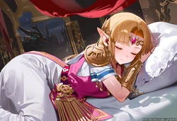 apaper) 260329 [ZELDA ALBW] princess zelda BBC [AI Generated] 作品封面