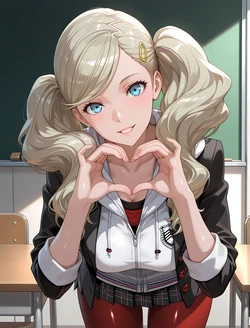 (Oki Senpai) 🍈🍈高巻杏  Ann Takamaki(Patreon) (AI Generated) 作品封面