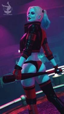 [CrudBox3D] Harley Quinn: Therapy Session (Batman) [Ongoing] 作品封面