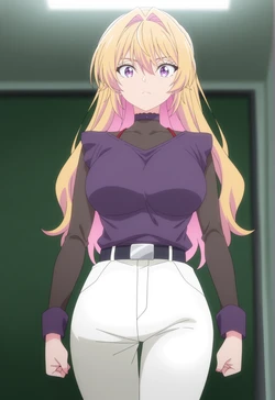 [KusanagiArt] Azusa Kannawa (Bukiyou na Senpai) [AI Generated] 作品封面