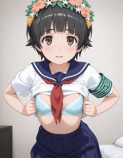 [langust022] Uiharu Kazari Railgun [AI Generated] 作品封面