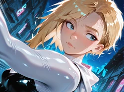 Lanmon AI-Gwen Stacy (221p)(Patreon) [AI Generated] 作品封面