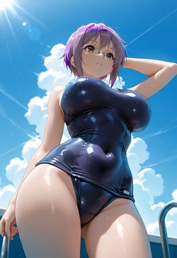 [マイネームルナ] Pregnant Belly Voyeur Series Nagato Yuki [Sample] [AI Generated] 作品封面