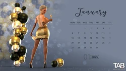 Tab109 - Calendar Girls 2025 作品封面