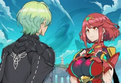 Pyra loses to byleth [AI Generated] 作品封面