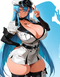 [Obscuryotto] (AI Generated) Esdeath 作品封面