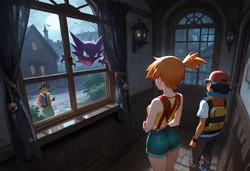 [GreyMaker] The Haunted House (Pokemon) [AI Generated] 作品封面