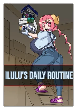 [AnythingGoes] Ilulu at her Work (Miss Kobayashi's Dragon Maid) (Animated)