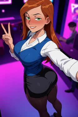 WaifuInvoker Gwen Tennyson | Ben 10 🔥 [AI Generated] 作品封面