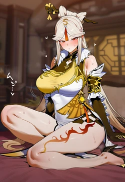 [Miyuka] ningguang [AI Generated] 作品封面