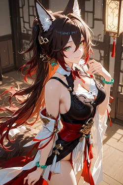 [Rankabee] Tingyun - Honkai: Star Rail (Patreon) [AI Generated] 作品封面