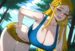 [RissuAI] Princess Zelda [AI Generated]