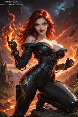 [Patreon] [AiASAG] [4K] 🌀Jean Grey🐦‍🔥 - Preview [AI Generated] 作品封面