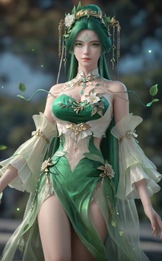 [AI Generated]完美世界 吕虹荤素 作品封面