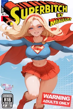 Supergirl + Pink pages Wong Miaulust [AI generated] 作品封面