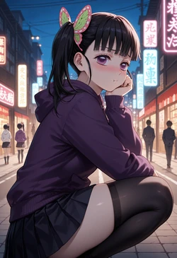 [Rei | Digital Works] Kanao Tsuyuri（Demon Slayer） [AI Generated] 作品封面