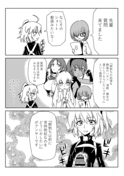 [京唄麻呂] ふたなりマスターと溶岩水泳部 (Fate/Grand Order) 作品封面