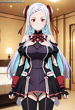 [Azurline] Yuuna Shigemura 1 (Sword Art Online) #1 - REQUEST (Patreon) [AI Generated] 作品封面