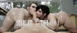 【[PervertMuffinMajima】Scarlet X Tifa #01 - School Days[鸣谢巨鲨天王出资1百万兆影子国币让fakeface124汉化]