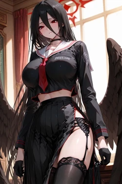 [HAM_AI] Hasumi Hanekawa(p134)羽川ハスミ [AI Generated] 作品封面