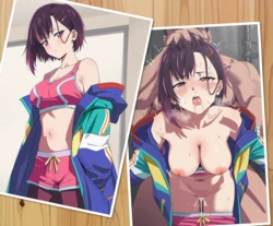 [Pixiv] DOE (104580520) - Mikazuki Shizuka [AI Generated] 作品封面