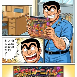 [Adult Shigoro] Downtown Fundoshi Carnival [AI Generated] 作品封面
