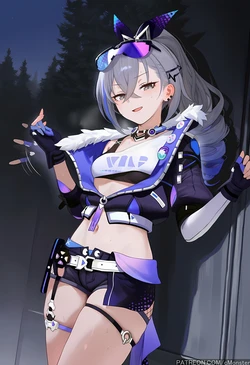 [Patreon] (cMonster) Silver Wolf x Hilichurls (AI Generated) 作品封面