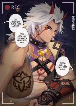 [kimakkun] A 5000 Mora Job [English] 作品封面