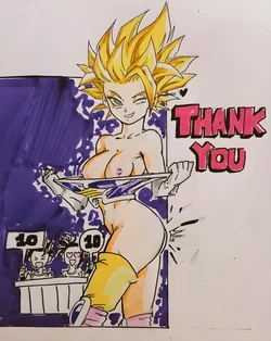 [GonzzzDraws] Kefla trainig with Gotenks (Dragon Ball Super) [Ongoing]