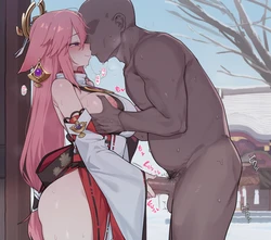 (kkoi) Yae Miko [AI Generated] 作品封面