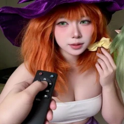 [Ai Generated] Asian woman expansion - Animated (cosplaying included)