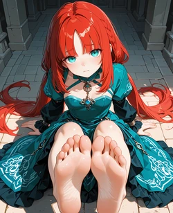[K39]Nilou RandomSet 03 (Feet,Heels,Femdom) [AI Generated] 作品封面