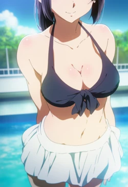 [Ferrappuccino-FPart] (Kousaka Reina) Standing Blowjob ~ Oral Ejaculation (Intense)  [AI Generated] 作品封面