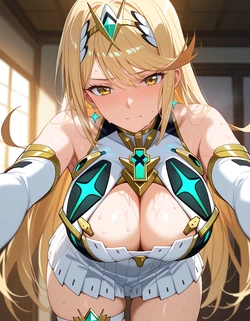 Purpleh31 - Mythra 2 (Xenoblade Chronicles 2) 248P (Patreon) (AI Generated) 作品封面