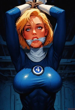 Susan Storm - Invisible Woman - Fantastic Four AI Generated] 作品封面