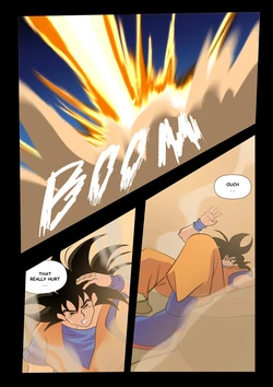 The golden warrior vs The man of steel by [Animayson] 作品封面